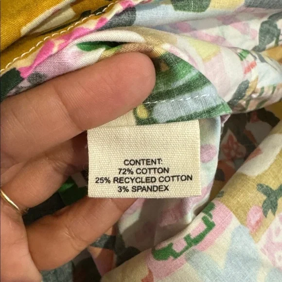 CeliaB Colorful Patchwork Tiered Midi Dress Sundress with Pockets and Fun Print - Picture 11 of 11